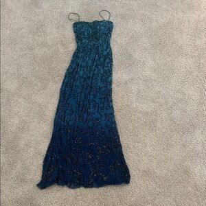 Cache beaded Dress umbre XS